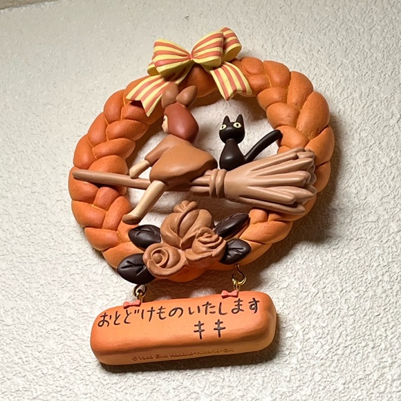 Kiki’s Delivery Service Studio Ghibli bread wreath decor - Picture 2 of 6
